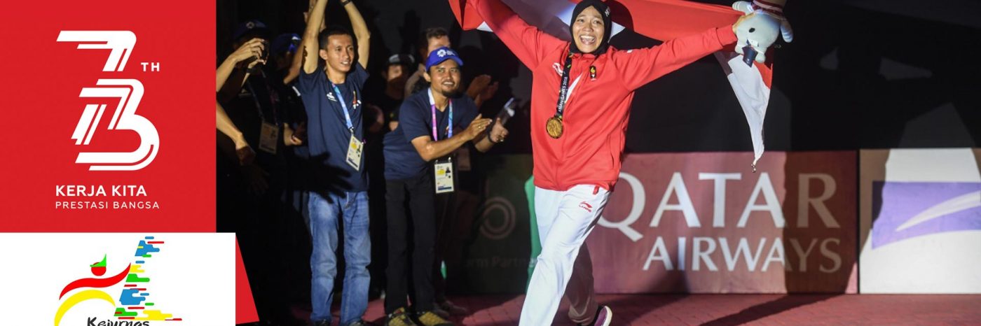 Selebrasi Aries Susanti Rahayu