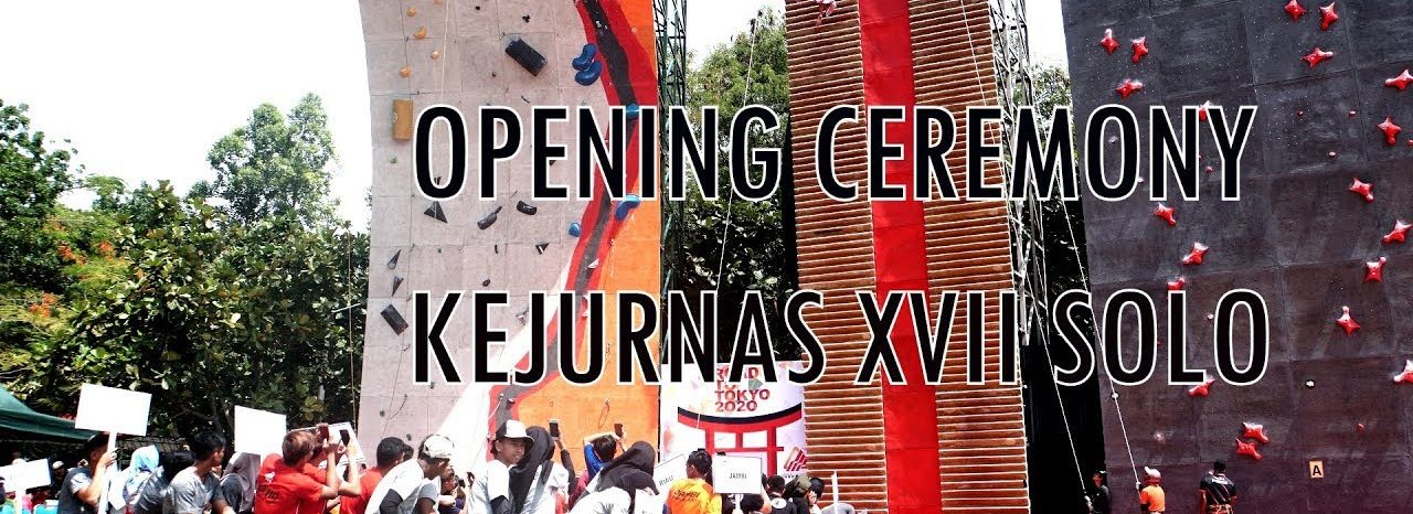 VIDEO Opening Ceremony Kejurnas XVII Solo
