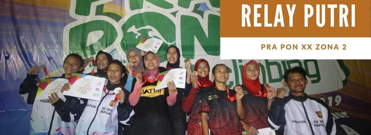 VIDEO Pra PON XX 2020 Zona 2 : Final Speed Relay Putri