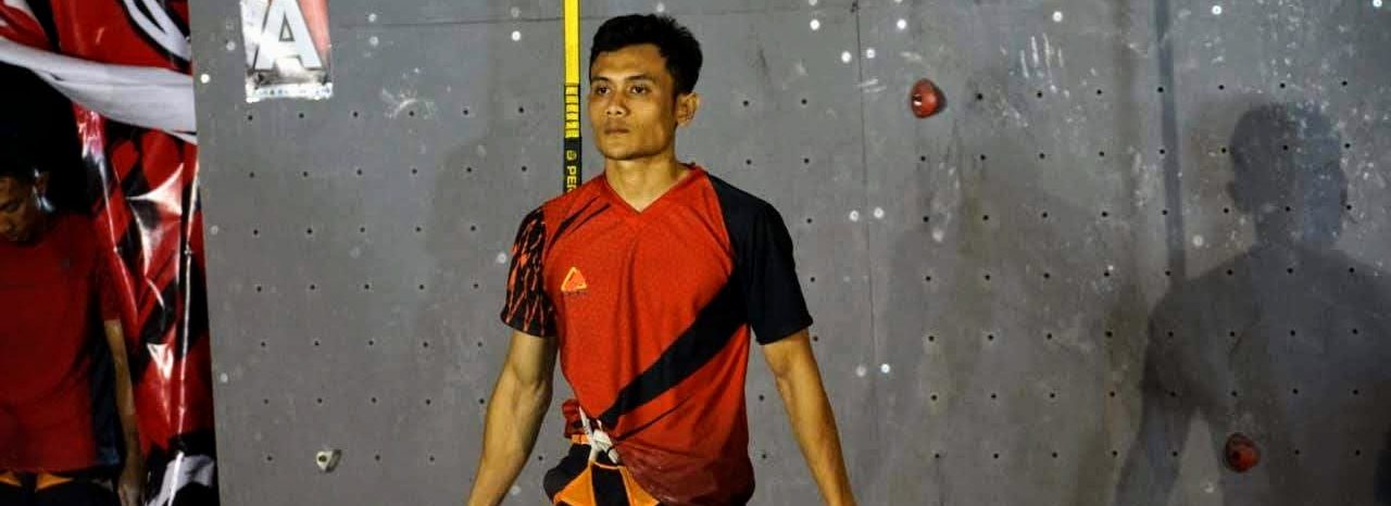 Veddriq Leonardo, PRA-PON XX Zona 3 - Final Speed Perorangan Putra, Cora, Pinrang - Sulsel, Minggu (17/11/2019)