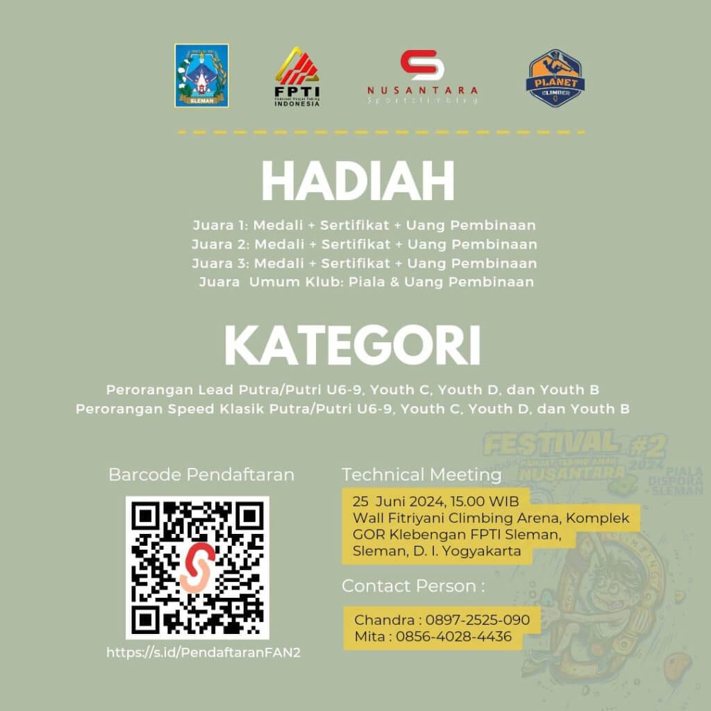 Festifal Panjat Tebing Anak Nusantara #2