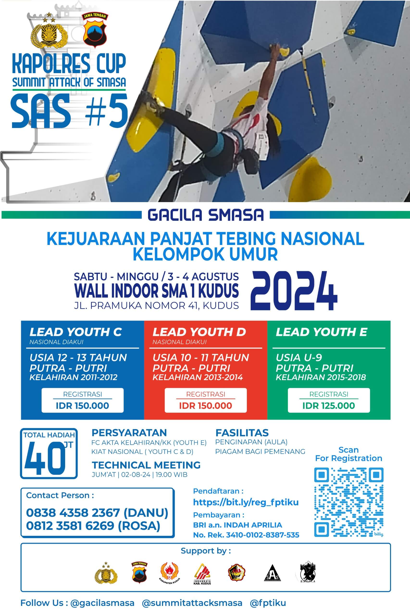 Kapolres Cup Summit Attack of SMASA SAS #5 2024 - Kudus