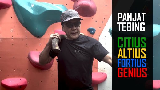Panjat Tebing - CITIUS, ALTIUS, FORTIUS, GENIUS