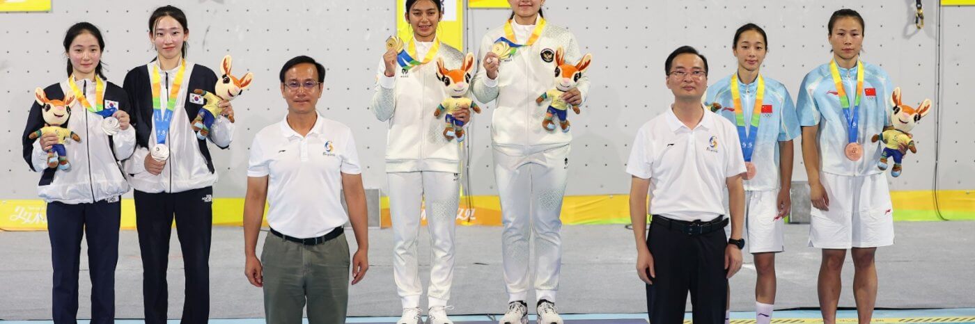 Pecahkan Rekor Dunia, Tim Speed Relay Putri Raih Emas di Asian Beach Games