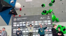 Pecah Telur! Putra Tri Ramadani Sabet Emas di World Climbing Series Praha