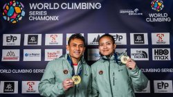 Panjat Tebing Indonesia Kawinkan Emas Speed di World Climbing Series Chamonix