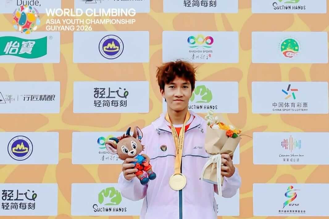 Ardana Cikal Raih Emas Boulder U17 Asia Youth Championship Guiyang Ardana Cikal Raih Emas Boulder U17 Asia Youth Championship Guiyang