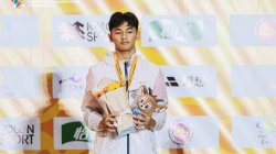 Perdana Turun di Speed, Krido Langsung Sabet Medali Perunggu di Guiyang