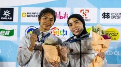 Asih-Billah Raih Perak Speed Relay Putri World Climbing Series Chongqing