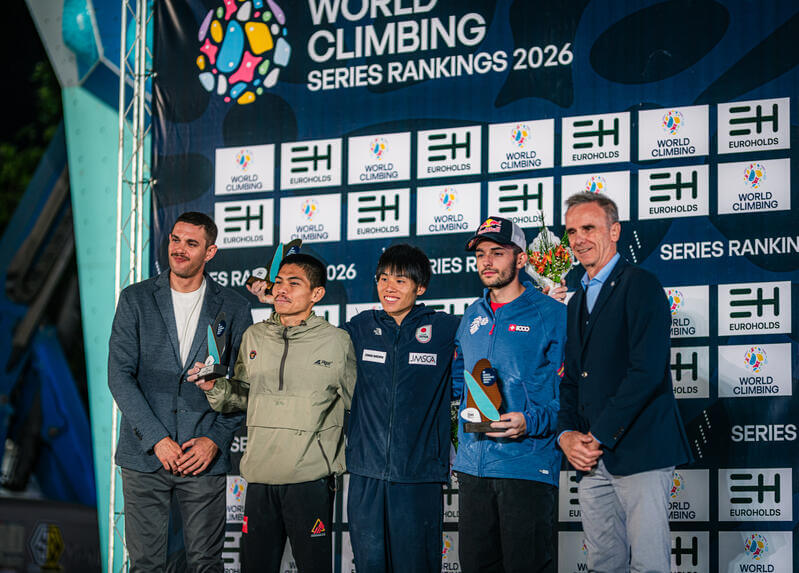 World Climbing Series Santiago 2026 | Santiago (CHI), 25th Oct 2026: Finals Lead during World Climbing Series Santiago 2026. This photo is for editorial use only. For any additional use please contact communications@worldclimbing.com © Benja Acuña/World Climbing @benja.acuu @worldclimbing